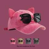 Cap With Free Sunglasses Gift - Buy Hat Sunglasses For Free