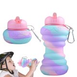 Portable Silicone Foldable Cup Creative Kids Water