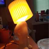 Shy Vintage Manly Desk Lamp: A Delightfully Retro Illumination!