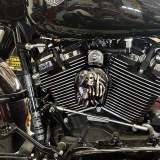 Harley  Custom Made COWBELL HORN COVER