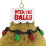 Deck The Balls Christmas Tree Ornament