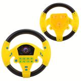 Portable Simulated Driving Steering Wheel Copilot Toy
