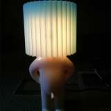 Shy Vintage Manly Desk Lamp: A Delightfully Retro Illumination!