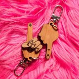Pointer Finger Thing Keychains Set