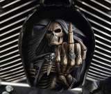 Harley  Custom Made COWBELL HORN COVER