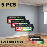 Social Battery Pin