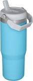STANLEY IceFlow Stainless Steel Tumbler with Straw, Vacuum Insulated Water Bottle for Home, Office or Car, Reusable Cup with Straw Leak Resistant Flip