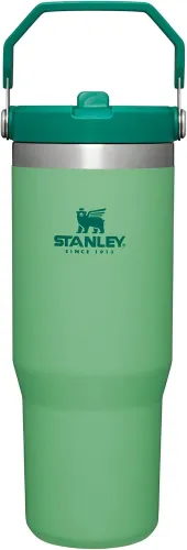 STANLEY IceFlow Stainless Steel Tumbler with Straw, Vacuum Insulated Water Bottle for Home, Office or Car, Reusable Cup with Straw Leak Resistant Flip