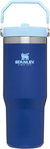 STANLEY IceFlow Stainless Steel Tumbler with Straw, Vacuum Insulated Water Bottle for Home, Office or Car, Reusable Cup with Straw Leak Resistant Flip