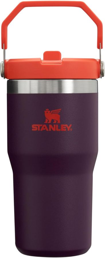 STANLEY IceFlow Stainless Steel Tumbler with Straw, Vacuum Insulated Water Bottle for Home, Office or Car, Reusable Cup with Straw Leak Resistant Flip