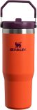 STANLEY IceFlow Stainless Steel Tumbler with Straw, Vacuum Insulated Water Bottle for Home, Office or Car, Reusable Cup with Straw Leak Resistant Flip