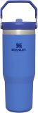 STANLEY IceFlow Stainless Steel Tumbler with Straw, Vacuum Insulated Water Bottle for Home, Office or Car, Reusable Cup with Straw Leak Resistant Flip