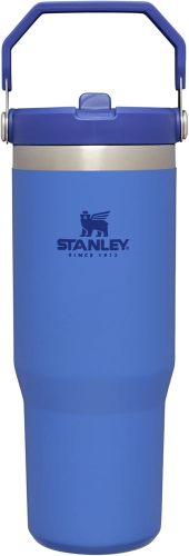 STANLEY IceFlow Stainless Steel Tumbler with Straw, Vacuum Insulated Water Bottle for Home, Office or Car, Reusable Cup with Straw Leak Resistant Flip