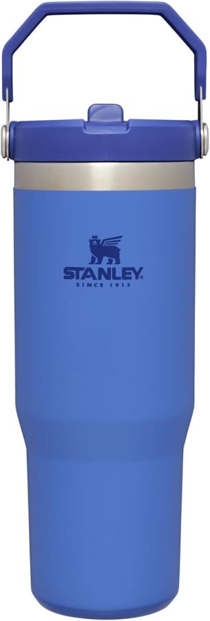 STANLEY IceFlow Stainless Steel Tumbler with Straw, Vacuum Insulated Water Bottle for Home, Office or Car, Reusable Cup with Straw Leak Resistant Flip