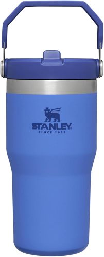 STANLEY IceFlow Stainless Steel Tumbler with Straw, Vacuum Insulated Water Bottle for Home, Office or Car, Reusable Cup with Straw Leak Resistant Flip