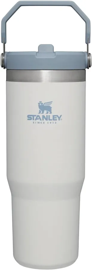 STANLEY IceFlow Stainless Steel Tumbler with Straw, Vacuum Insulated Water Bottle for Home, Office or Car, Reusable Cup with Straw Leak Resistant Flip