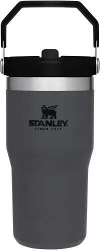 STANLEY IceFlow Stainless Steel Tumbler with Straw, Vacuum Insulated Water Bottle for Home, Office or Car, Reusable Cup with Straw Leak Resistant Flip