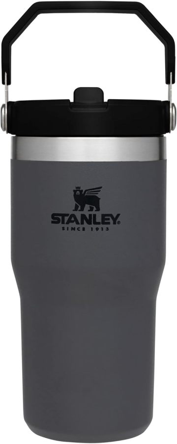 STANLEY IceFlow Stainless Steel Tumbler with Straw, Vacuum Insulated Water Bottle for Home, Office or Car, Reusable Cup with Straw Leak Resistant Flip