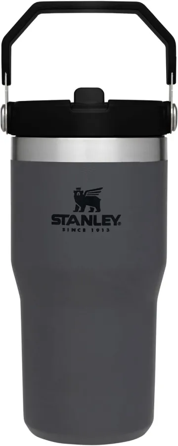 STANLEY IceFlow Stainless Steel Tumbler with Straw, Vacuum Insulated Water Bottle for Home, Office or Car, Reusable Cup with Straw Leak Resistant Flip
