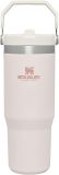 STANLEY IceFlow Stainless Steel Tumbler with Straw, Vacuum Insulated Water Bottle for Home, Office or Car, Reusable Cup with Straw Leak Resistant Flip