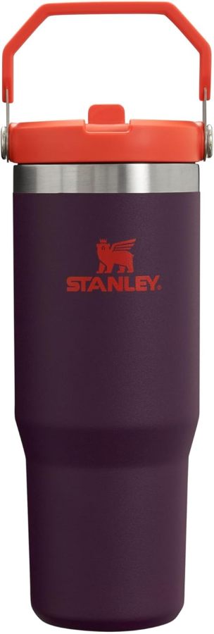 STANLEY IceFlow Stainless Steel Tumbler with Straw, Vacuum Insulated Water Bottle for Home, Office or Car, Reusable Cup with Straw Leak Resistant Flip