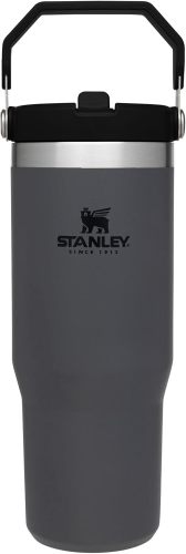 STANLEY IceFlow Stainless Steel Tumbler with Straw, Vacuum Insulated Water Bottle for Home, Office or Car, Reusable Cup with Straw Leak Resistant Flip