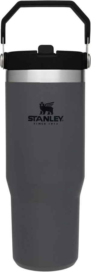 STANLEY IceFlow Stainless Steel Tumbler with Straw, Vacuum Insulated Water Bottle for Home, Office or Car, Reusable Cup with Straw Leak Resistant Flip