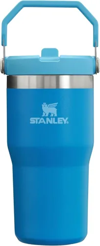 STANLEY IceFlow Stainless Steel Tumbler with Straw, Vacuum Insulated Water Bottle for Home, Office or Car, Reusable Cup with Straw Leak Resistant Flip