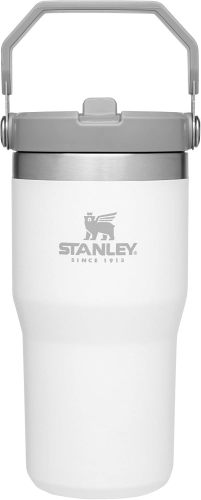 STANLEY IceFlow Stainless Steel Tumbler with Straw, Vacuum Insulated Water Bottle for Home, Office or Car, Reusable Cup with Straw Leak Resistant Flip