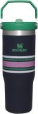 STANLEY IceFlow Stainless Steel Tumbler with Straw, Vacuum Insulated Water Bottle for Home, Office or Car, Reusable Cup with Straw Leak Resistant Flip