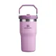STANLEY IceFlow Stainless Steel Tumbler with Straw, Vacuum Insulated Water Bottle for Home, Office or Car, Reusable Cup with Straw Leak Resistant Flip
