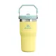 STANLEY IceFlow Stainless Steel Tumbler with Straw, Vacuum Insulated Water Bottle for Home, Office or Car, Reusable Cup with Straw Leak Resistant Flip