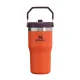 STANLEY IceFlow Stainless Steel Tumbler with Straw, Vacuum Insulated Water Bottle for Home, Office or Car, Reusable Cup with Straw Leak Resistant Flip