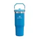 STANLEY IceFlow Stainless Steel Tumbler with Straw, Vacuum Insulated Water Bottle for Home, Office or Car, Reusable Cup with Straw Leak Resistant Flip