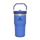STANLEY IceFlow Stainless Steel Tumbler with Straw, Vacuum Insulated Water Bottle for Home, Office or Car, Reusable Cup with Straw Leak Resistant Flip