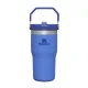 STANLEY IceFlow Stainless Steel Tumbler with Straw, Vacuum Insulated Water Bottle for Home, Office or Car, Reusable Cup with Straw Leak Resistant Flip