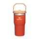 STANLEY IceFlow Stainless Steel Tumbler with Straw, Vacuum Insulated Water Bottle for Home, Office or Car, Reusable Cup with Straw Leak Resistant Flip