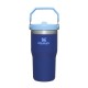 STANLEY IceFlow Stainless Steel Tumbler with Straw, Vacuum Insulated Water Bottle for Home, Office or Car, Reusable Cup with Straw Leak Resistant Flip