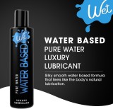 Wet Platinum Silicone-Based Lube for Men, Women & Couples, 9 Fl Oz - Ultra Long-Lasting & Water-Resistant Premium Personal Lubricant - Safe to Use with Latex Condoms - Non-Sticky & Hypoallergenic