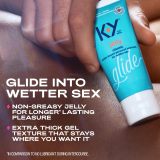 K-Y Jelly Water Based Lube For Sex, Anal Lube, Non-Greasy Water Based Personal Lubricant, pH Friendly Sex Lube Can Be Used With Sex Toys For Women & Male Sex Toys, Condom Friendly Personal Lube