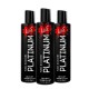 Wet Platinum Silicone-Based Lube for Men, Women & Couples, 3*3Fl Oz - Ultra Long-Lasting & Water-Resistant Premium Personal Lubricant - Safe to Use with Latex Condoms - Non-Sticky & Hypoallergenic