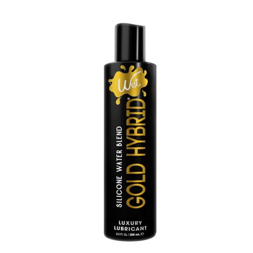 Wet Platinum Silicone-Based Lube for Men, Women & Couples, 9 Fl Oz - Ultra Long-Lasting & Water-Resistant Premium Personal Lubricant - Safe to Use with Latex Condoms - Non-Sticky & Hypoallergenic