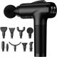 Massage Gun Deep Tissue, Handheld Electric Muscle Massager, High Intensity Percussion Massage Device for Pain Relief with 9 Attachments & 30 Speed