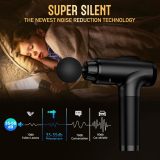 Massage Gun Deep Tissue, Handheld Electric Muscle Massager, High Intensity Percussion Massage Device for Pain Relief with 9 Attachments & 30 Speed