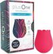 plusOne Rose Toy Vibrator for Women - Clitoral Stimulator Made of Body-Safe Silicone, IPX-7 Waterproof, USB Rechargeable & 10 Pulsing Settings, Red