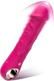 G Spot Dildo Vibrator - BGGOOD Adult Female Sex Toys with 10 Vibrations, Realistic Silicone Dildos Finger Vibrators for Multiple Stimulation, Clitoris Stimulator for Woman Sexual Pleasure(Pink)