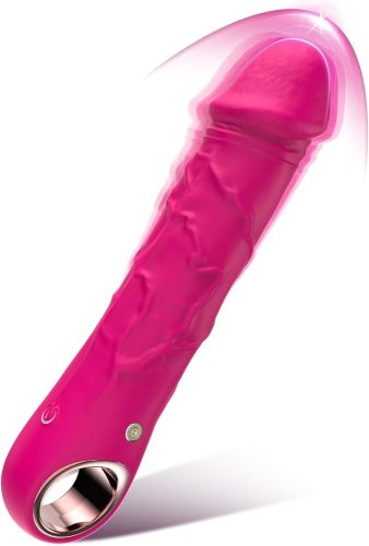 G Spot Dildo Vibrator - BGGOOD Adult Female Sex Toys with 10 Vibrations, Realistic Silicone Dildos Finger Vibrators for Multiple Stimulation, Clitoris Stimulator for Woman Sexual Pleasure(Pink)