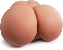 11LB Realistic Male Masturbator with Virgin Vagina and Anal, Life-Sized Pussy Ass Masturbator Sex Toys for Men Masturbation, Realistic Stroker with 2 Hole for Man Orgasm (Brown)