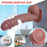 Sex Toys Dildo 7.8 Inch Realistic Silicone Dildo, Safety Material for Clitoral Vagina and Anal Stimulation with Strong Suction Cups, Sex Adult Toys for Women and Couple