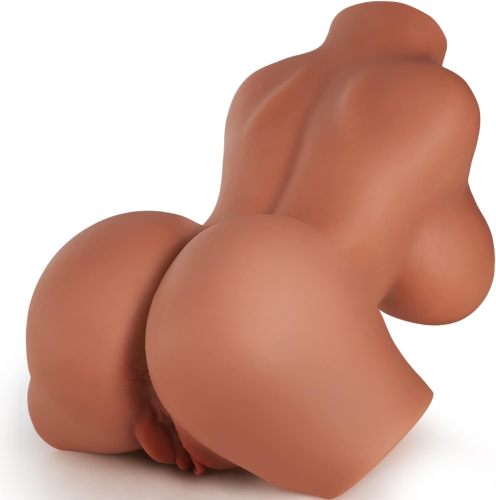Sex Doll Male Masturbator with Realistic Boobs Vagina and Anal, Goyha 3 in 1 Torso Masturbator Love Doll Pocket Pussy with Built-in Spine 5.9lb Pussy Ass Male Sex Toy for Men Masturbation